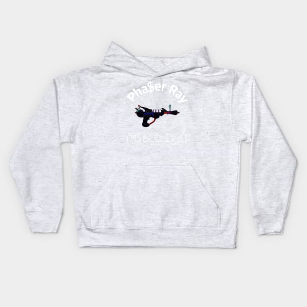 Phaser Ray Kids Hoodie by Crude or Refined